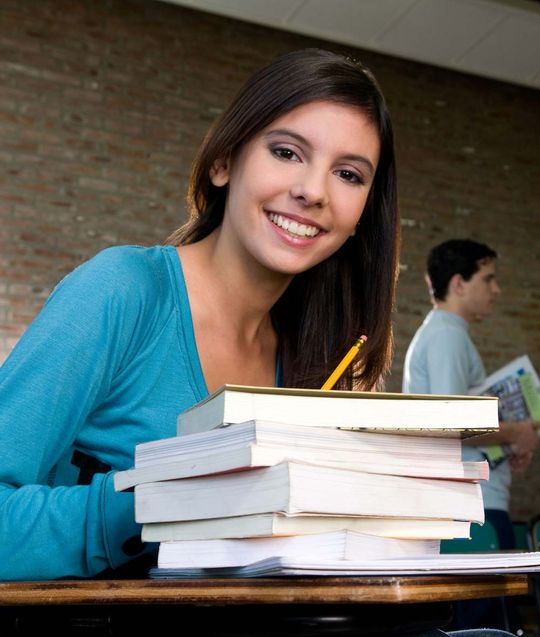 Mujer sonriendo