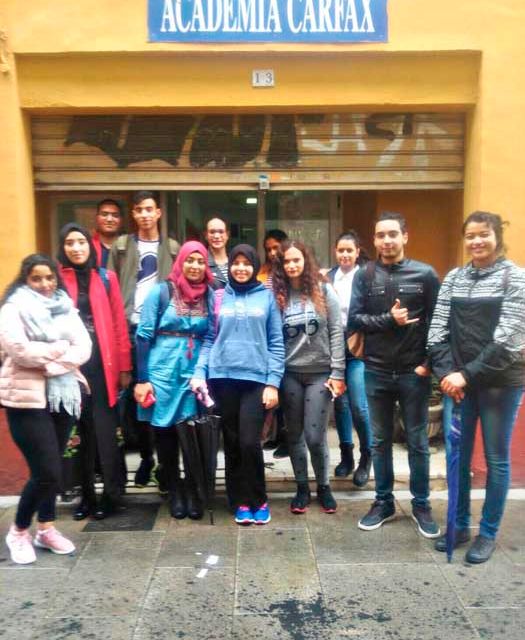 Academia Carfax grupo de personas