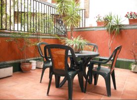 Academia Carfax mesas de jardín